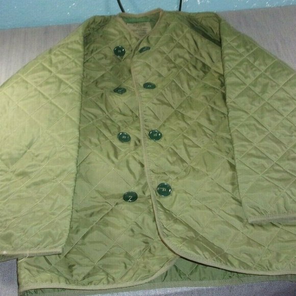 Vintage British Army Extreme Cold WX Jacket Liner Size 170/100 LG/XL 21BI449